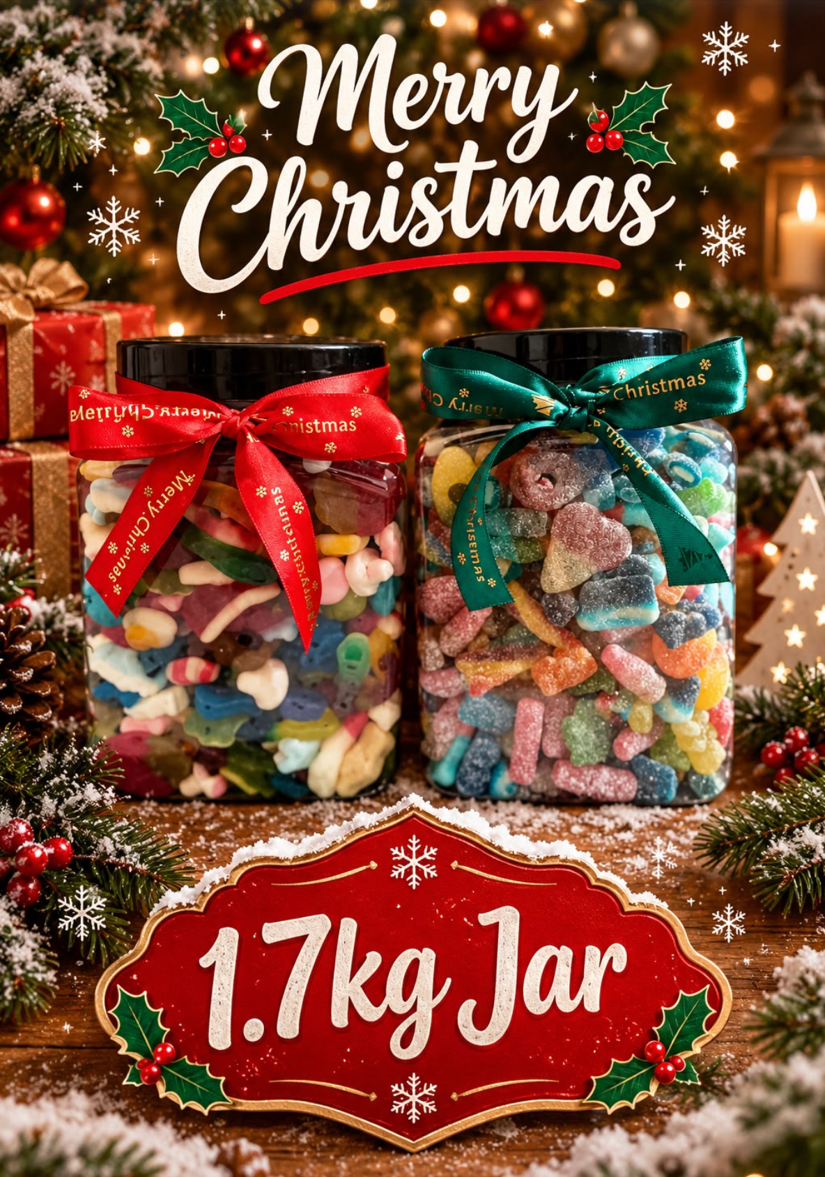 Christmas 1.7kg Jar