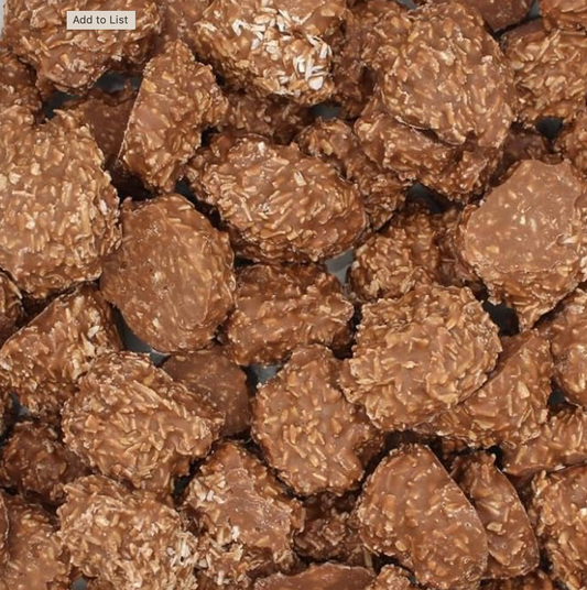 Chocolate Coconut Macaroon Clusters
