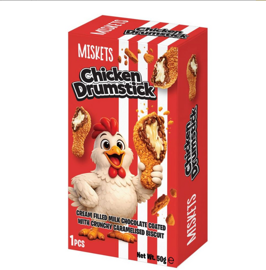 Miskets Creme Filled Chicken Drumstick 50g